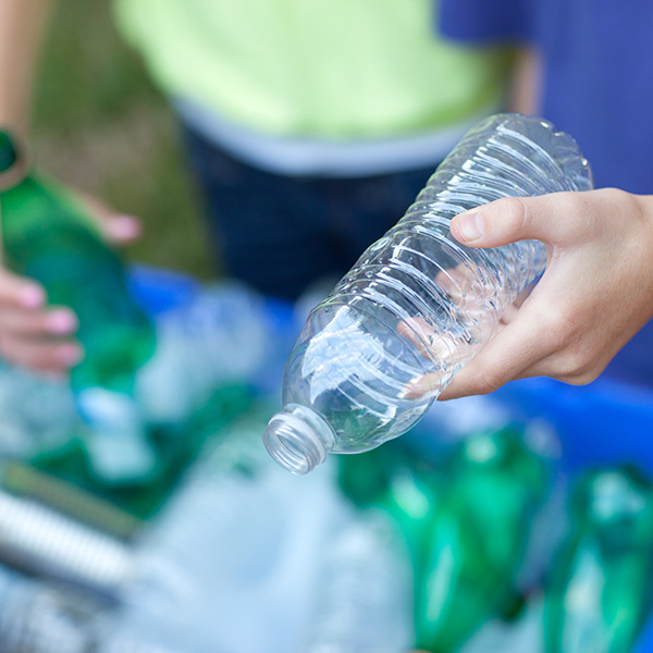 empty bottle ready to reuse